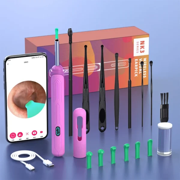 NK3 Pro Ear Wax Remover HD Camera Tool - Image 8