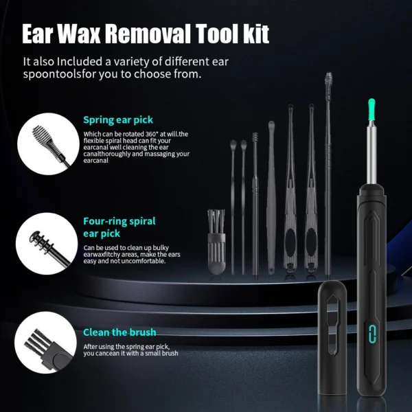 NK3 Pro Ear Wax Remover HD Camera Tool - Image 2